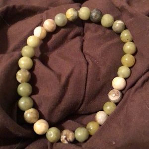 Green Beaded Bracelet